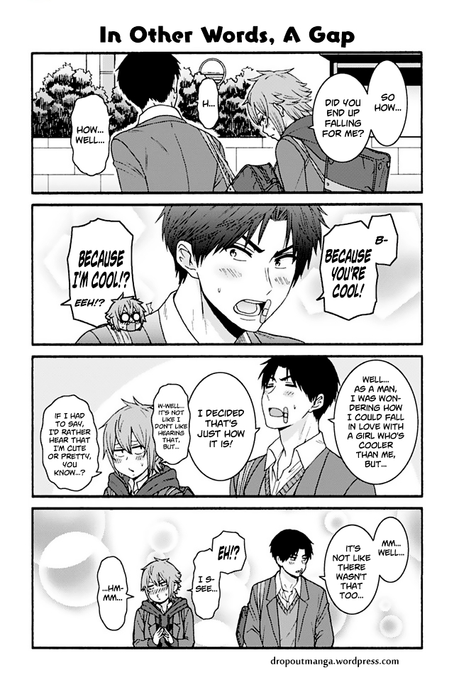 Tomo chan wa Onna no ko! Ch. 865 In Other Words, A Gap