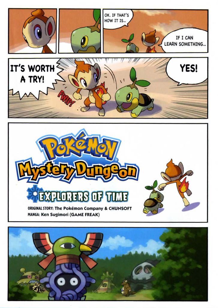 Pokemon Mystery Dungeon: Explorers of Time and Darknesse 1