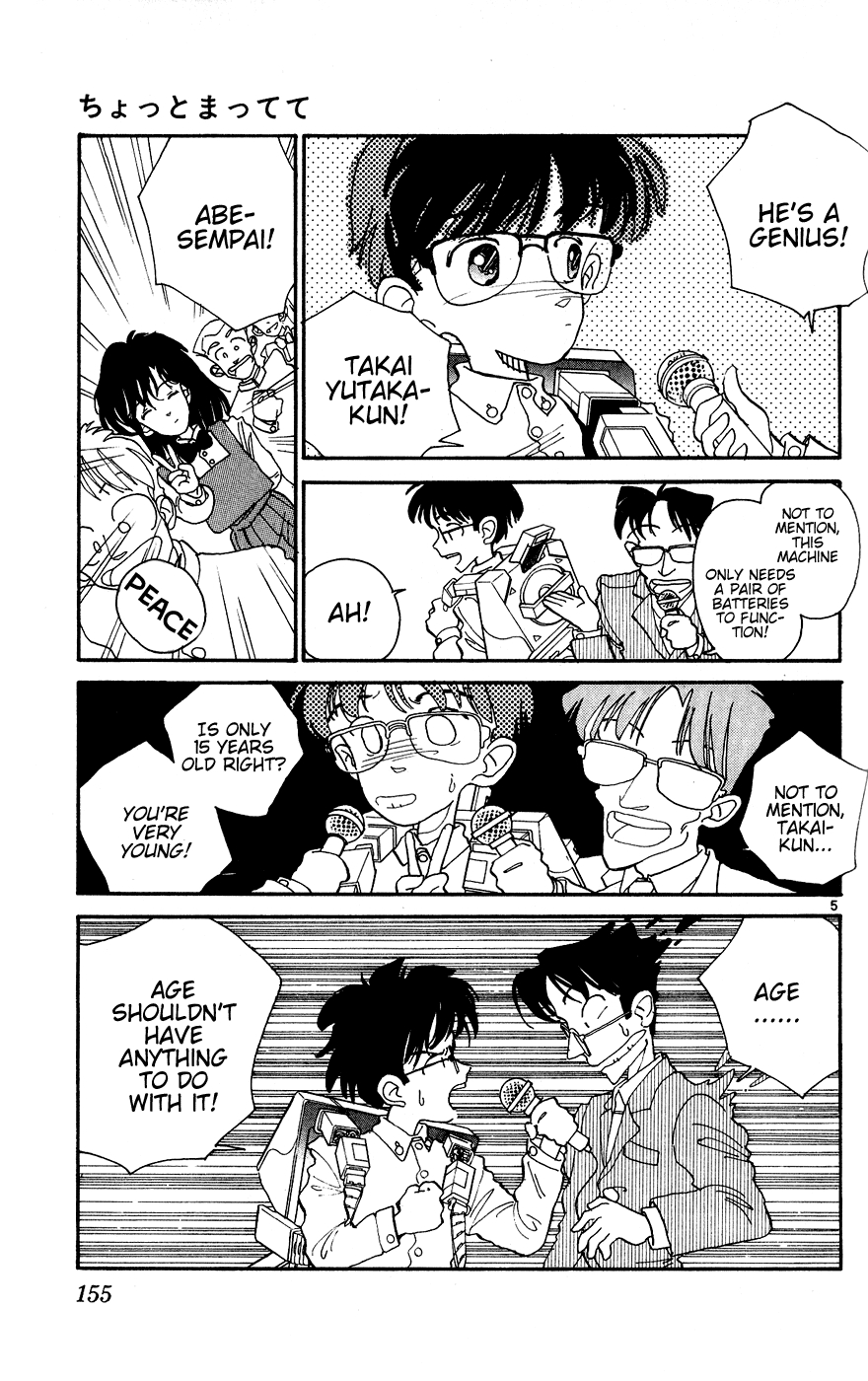 Gosho Aoyama's Collection of Short Stories Vol. 1 Ch. 7 Wait for a Little While