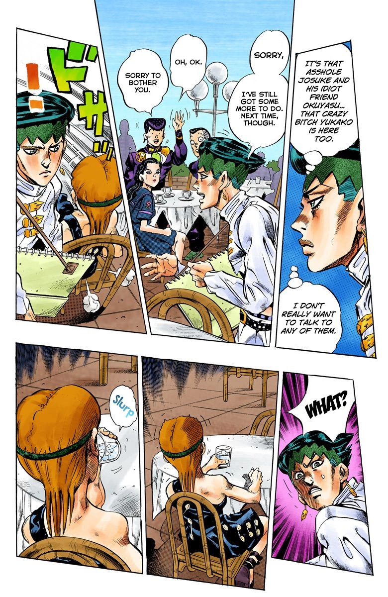 JoJo's Bizarre Adventure Part 4 Diamond is Unbreakable [Official Colored] Vol. 12 Ch. 107 RPS Kid is Coming! Part 2