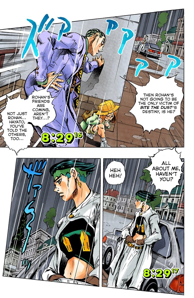JoJo's Bizarre Adventure Part 4 Diamond is Unbreakable [Official Colored] Vol. 17 Ch. 161 Another One Bites the Dust Part 9