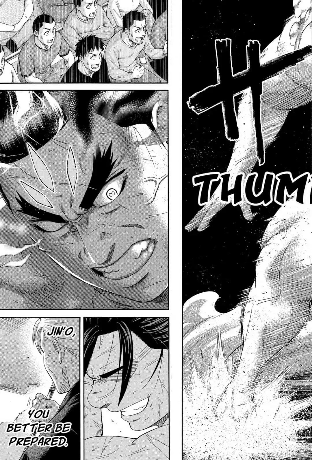 Hinomaru Zumou Chapter 250: Sumo and Hinomaru Ushio [END]