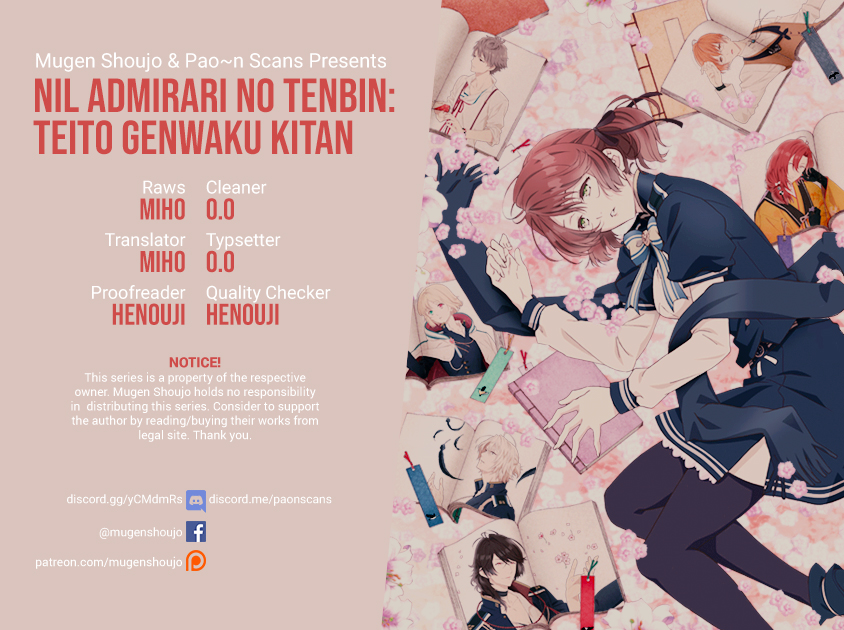 Nil Admirari no Tenbin: Teito Genwaku Kitan Vol. 1 Ch. 1 Libra of Destiny