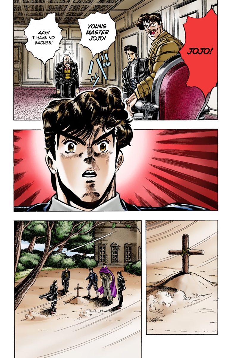 JoJo's Bizarre Adventure Part 1 Phantom Blood (Official Colored) Vol. 1 ...