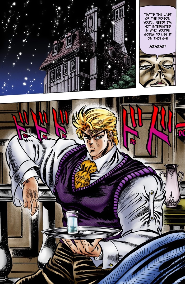 JoJo's Bizarre Adventure Part 1 Phantom Blood (Official Colored) Vol. 1 Ch. 7 A Letter from the Past Part 2