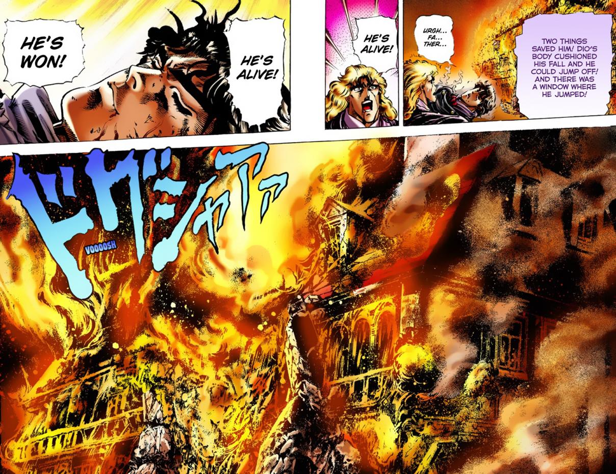 JoJo's Bizarre Adventure Part 1 Phantom Blood (Official Colored) Vol. 2 Ch. 16 Youth with Dio Part 5