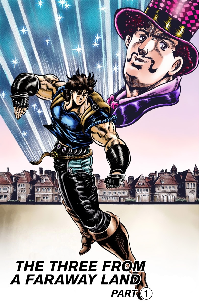 JoJo's Bizarre Adventure Part 1 Phantom Blood (Official Colored) Vol. 5 Ch. 36 The Three from a Faraway Land Part 1