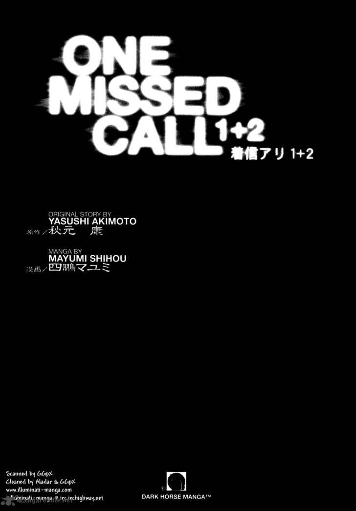 One Missed Call 1