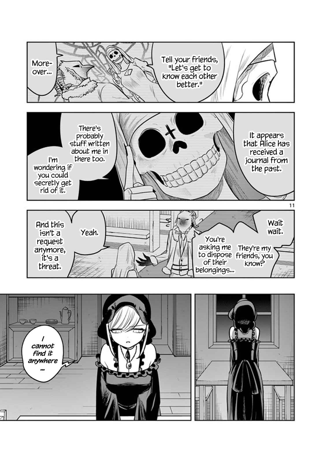 The Duke of Death and His Black Maid Ch. 60 Journal (1)