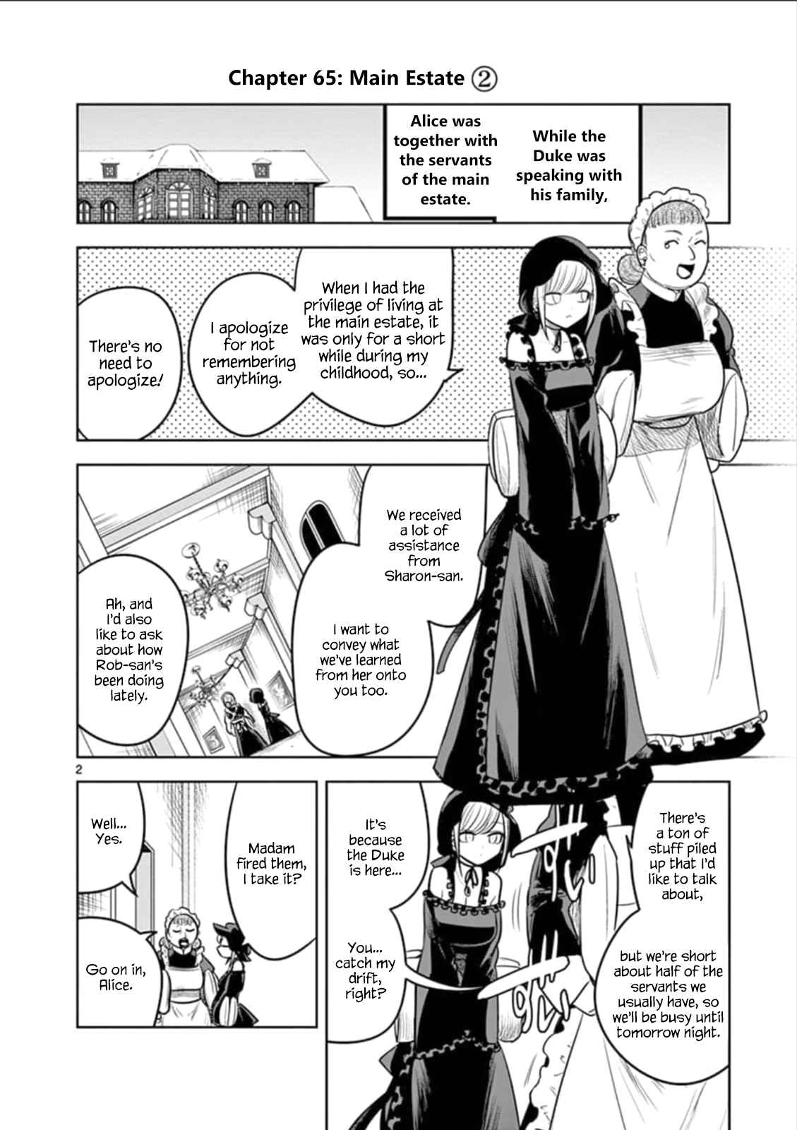 The Duke of Death and His Black Maid Ch. 65 Main Estate (2)