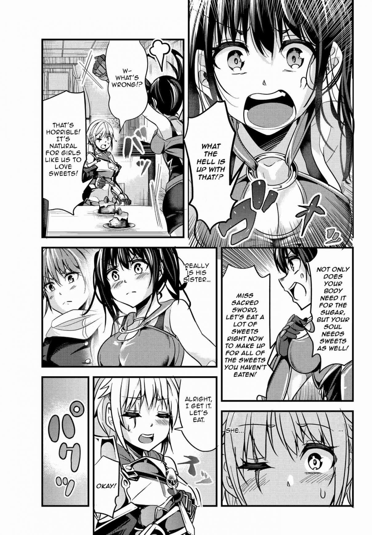 A Story About Treating a Female Knight, Who Has Never Been Treated as a Woman, as a Woman Ch. 21 The Female Knight and Sweets