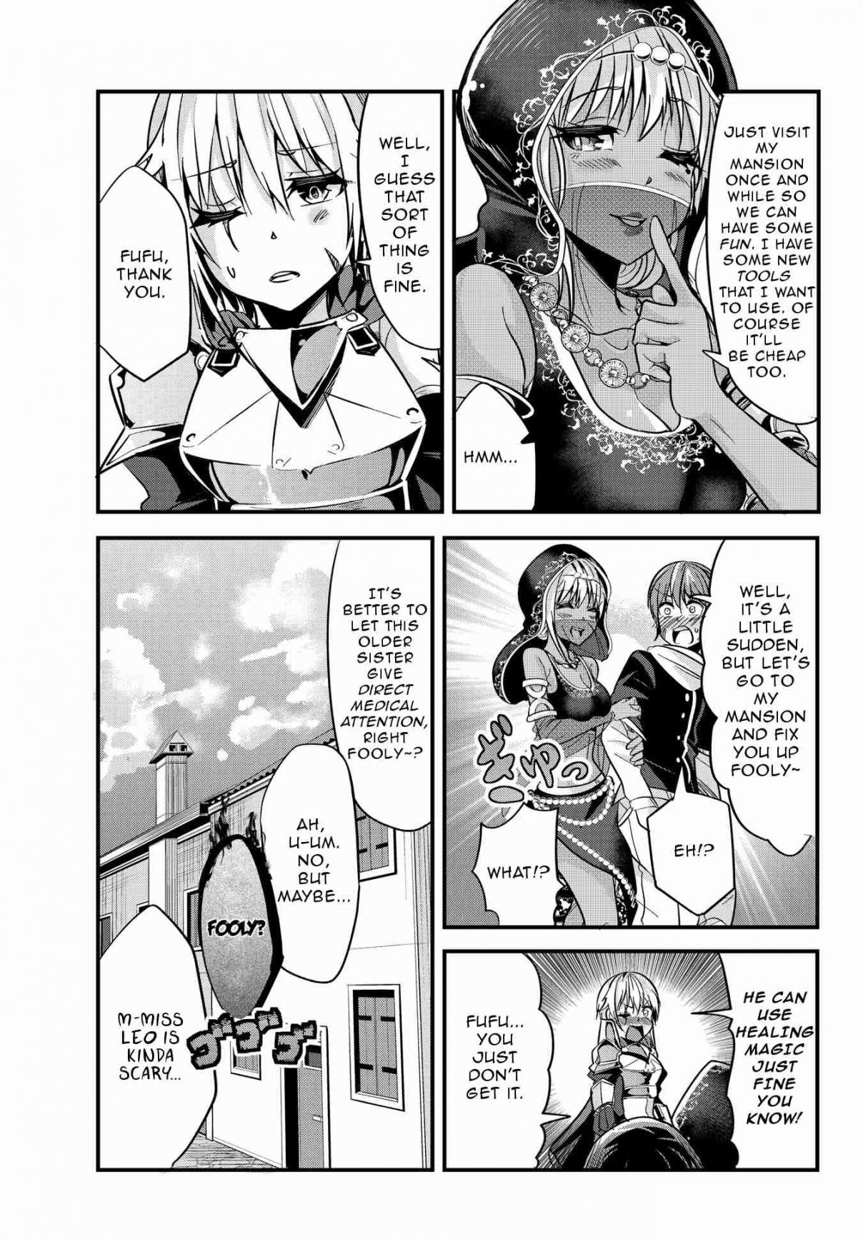 A Story About Treating a Female Knight, Who Has Never Been Treated as a Woman, as a Woman Ch. 25 The Female Knight, Fooly, and the Fortune Teller