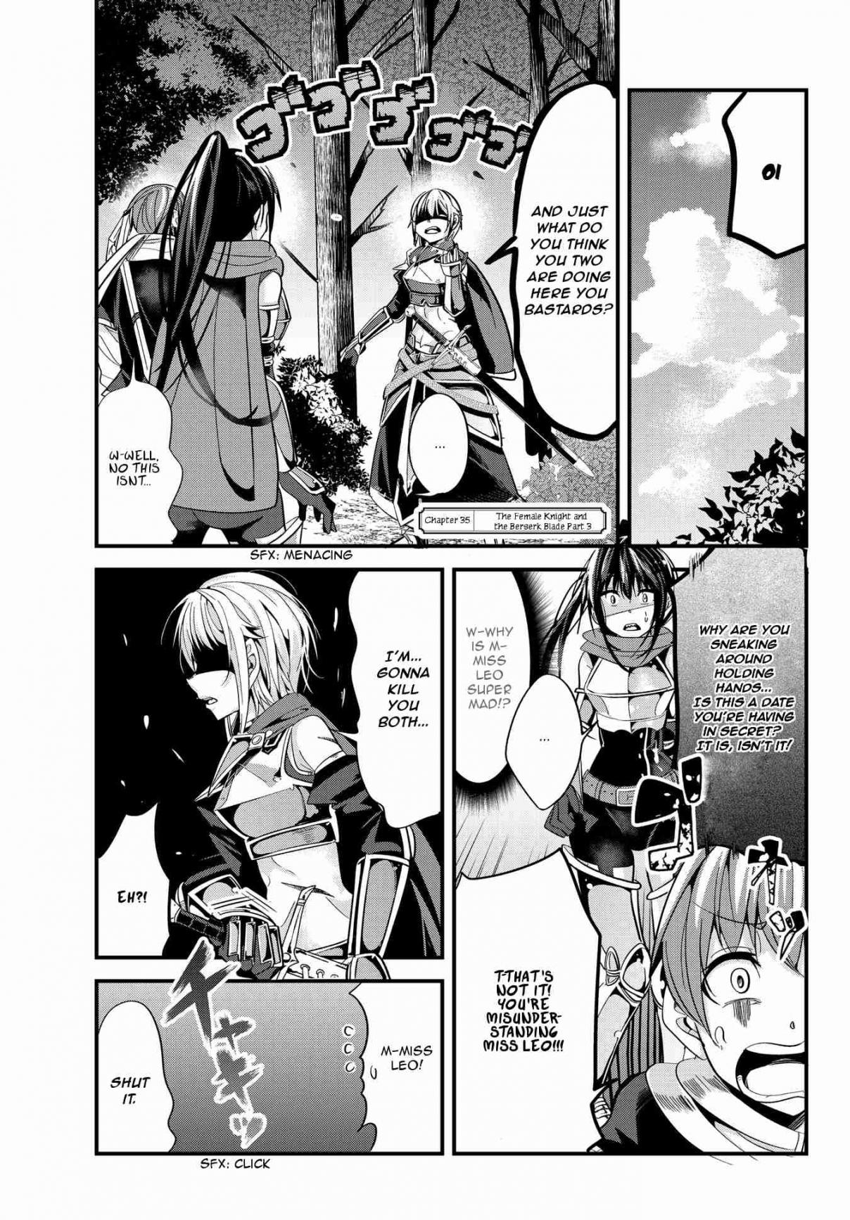 A Story About Treating a Female Knight, Who Has Never Been Treated as a Woman, as a Woman Ch. 35 The Female Knight and the Berserk Blade Part 3