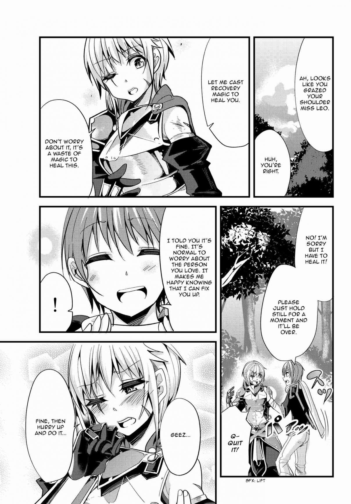 A Story About Treating a Female Knight, Who Has Never Been Treated as a Woman, as a Woman Ch. 44 The Female Knight and No Talking