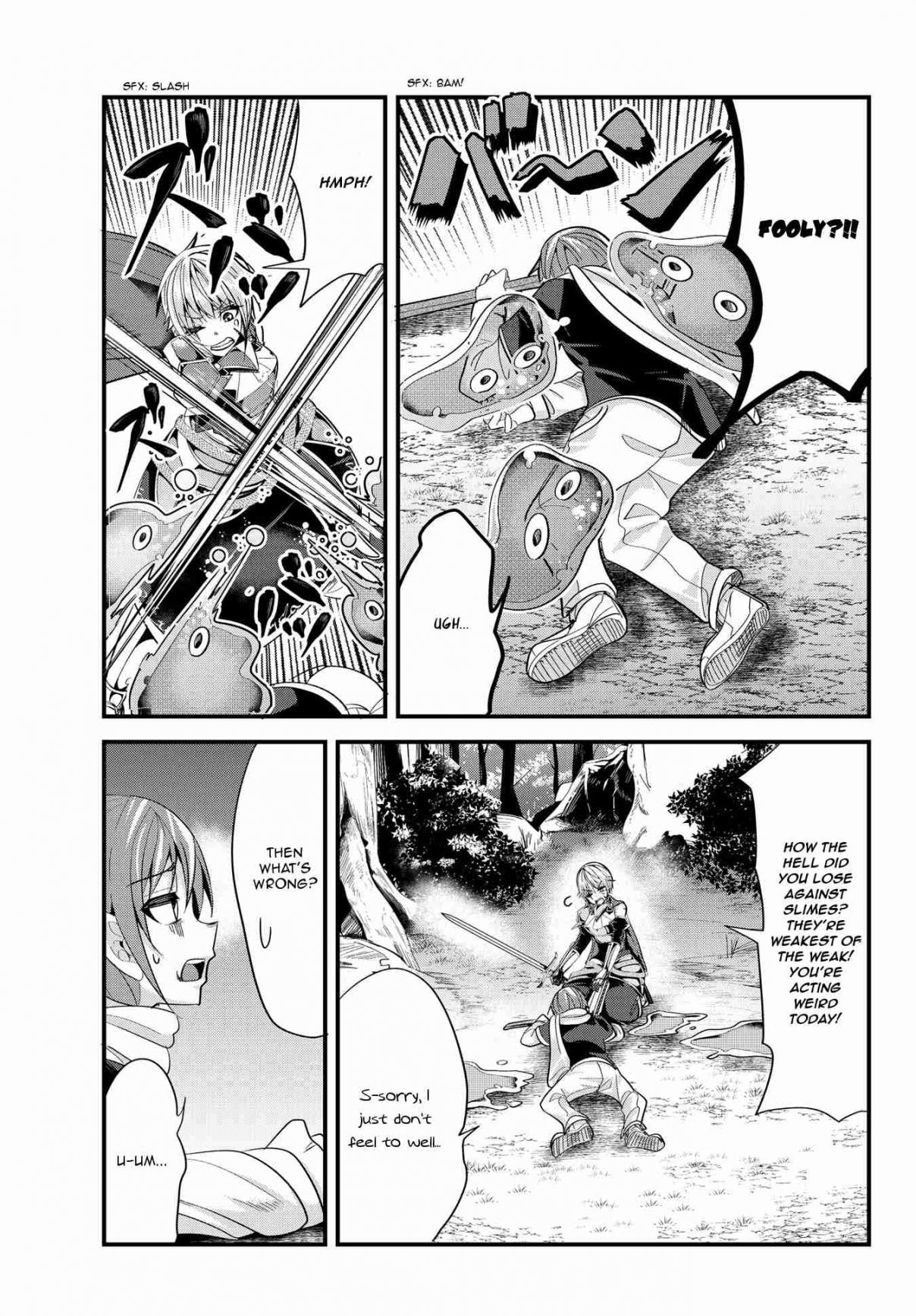 A Story About Treating a Female Knight, Who Has Never Been Treated as a Woman, as a Woman Ch. 47 The Female Knight and a Stomach Band