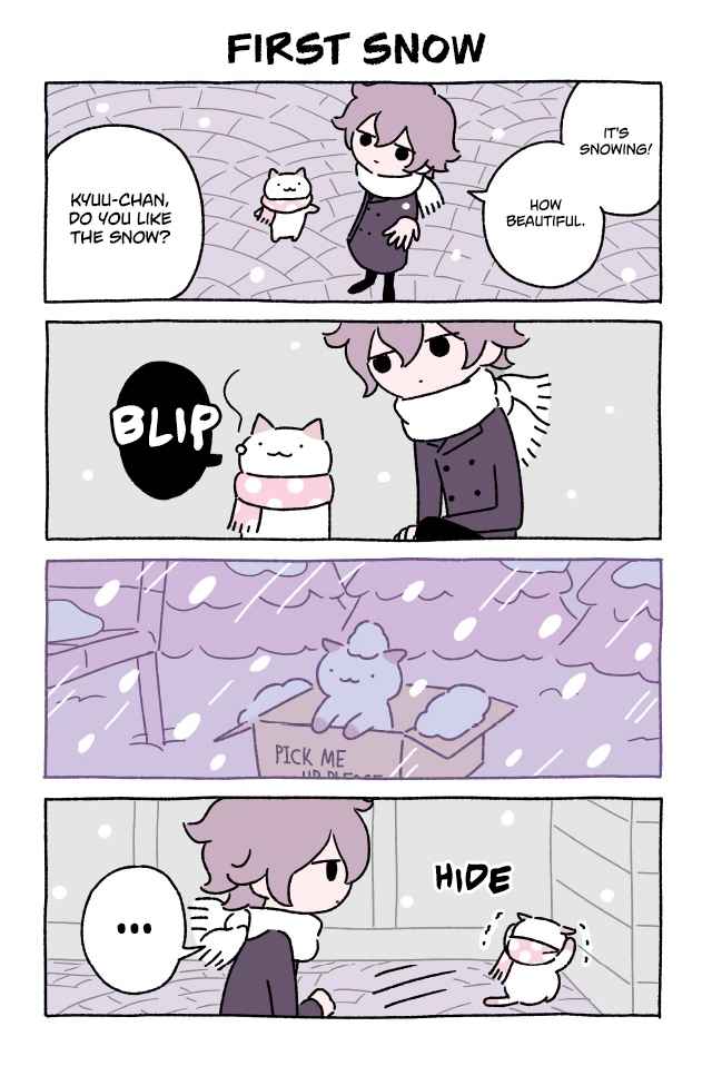 Wonder Cat Kyuu chan Ch. 212 First Snow