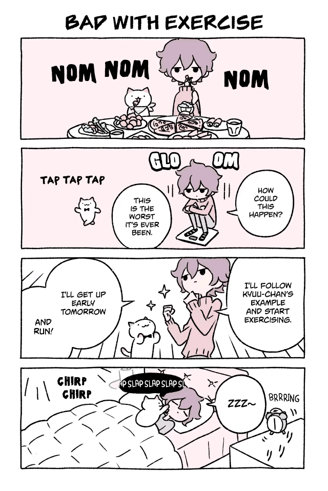 Wonder Cat Kyuu chan Ch. 228 Bad with Exercise