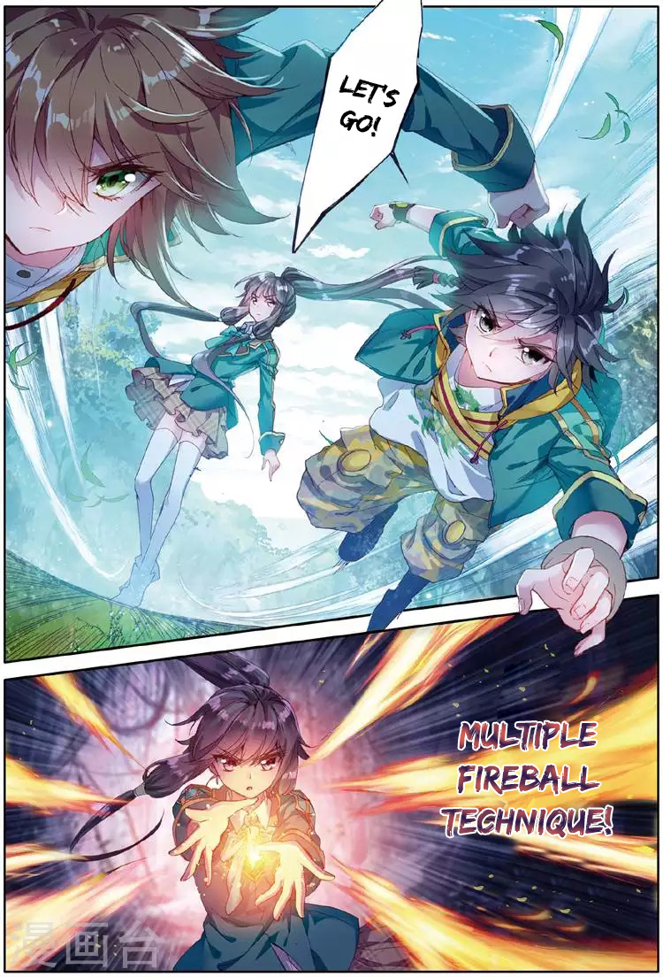 Soul Land III The Legend of the Dragon King Ch. 52 The Trio's Battle With The Crystal Bear!