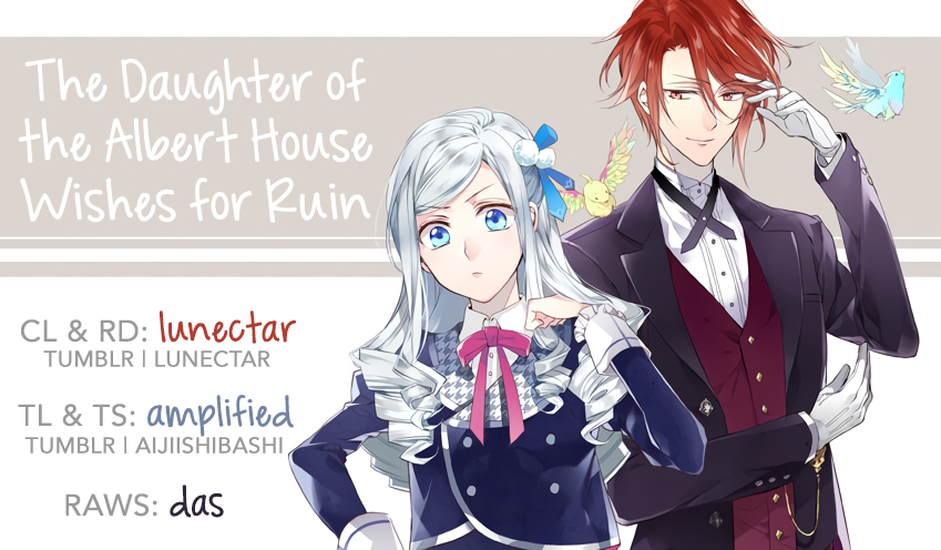 The Daughter of the Albert House Wishes for Ruin Vol. 1 Ch. 4.2 ②