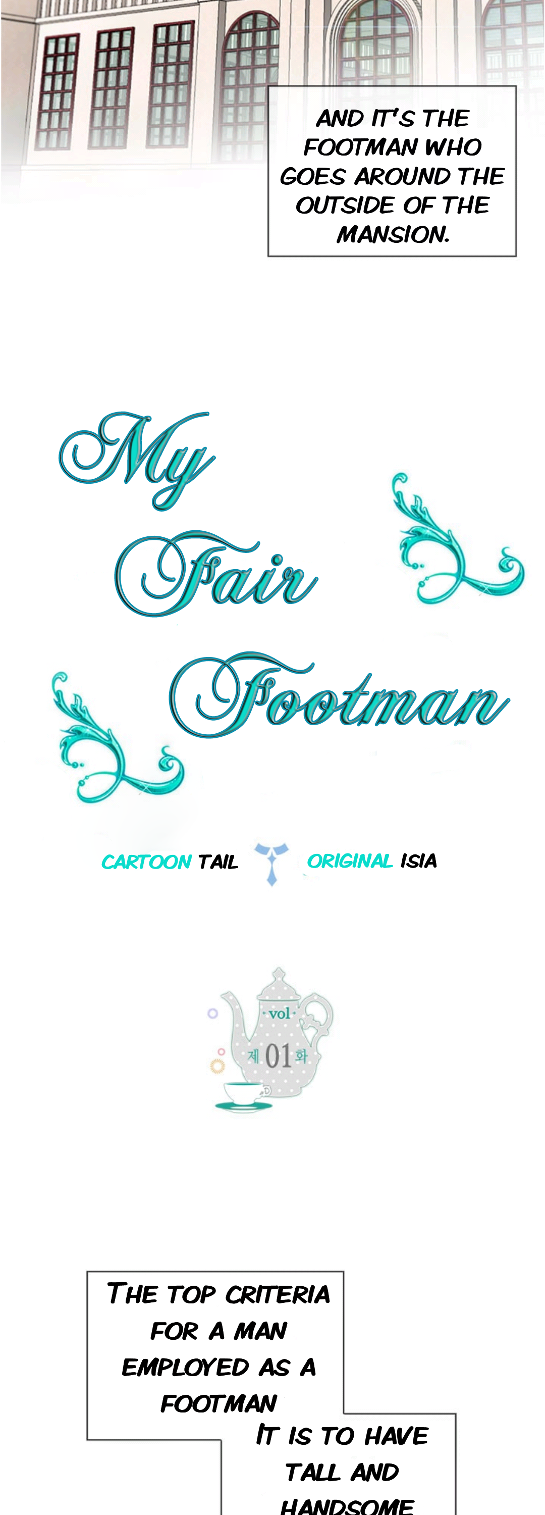 My Fair Footman Ch. 1