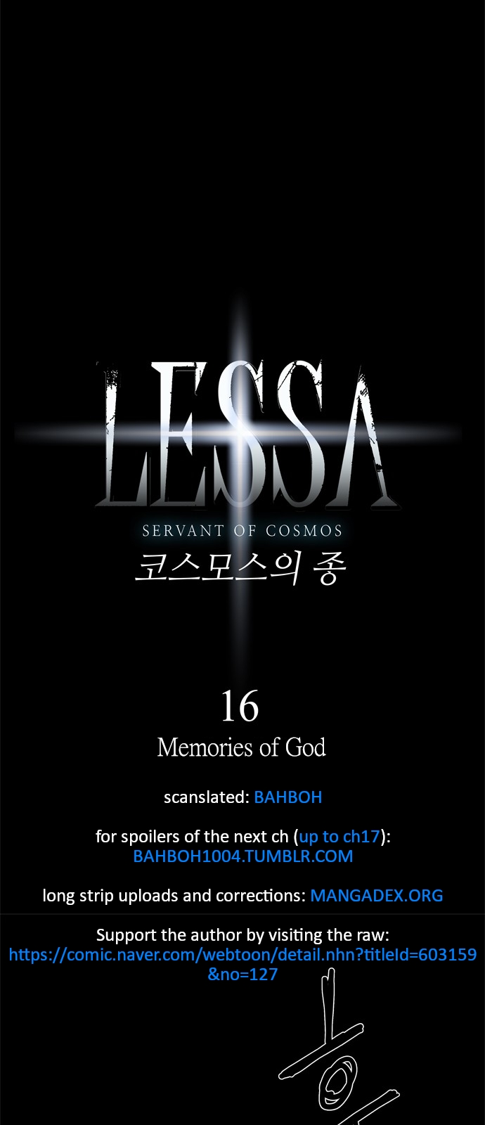 LESSA Servant of Cosmos Ch. 16 Memories of God <6>
