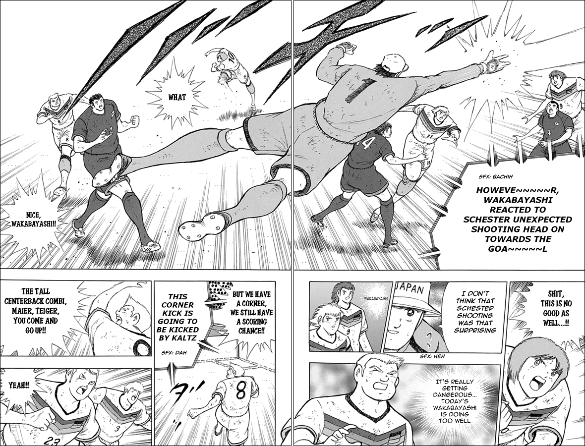 Captain Tsubasa Rising Sun Ch. 81 Strong Defense Swift Attack