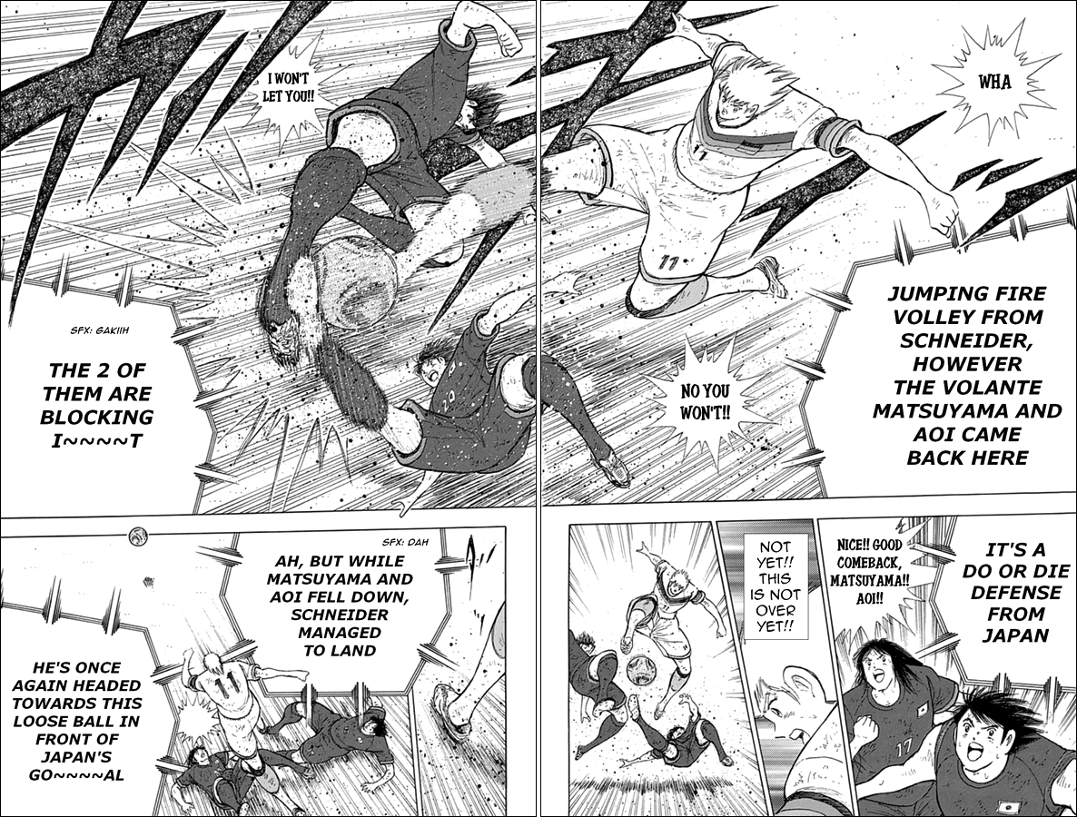 Captain Tsubasa Rising Sun Ch. 84 Obstinacy vs Persistence