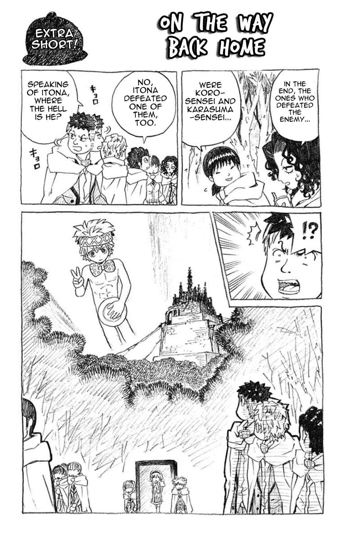 Korosensei Quest! Vol. 4 Ch. 18 Takaoka, The Beast King