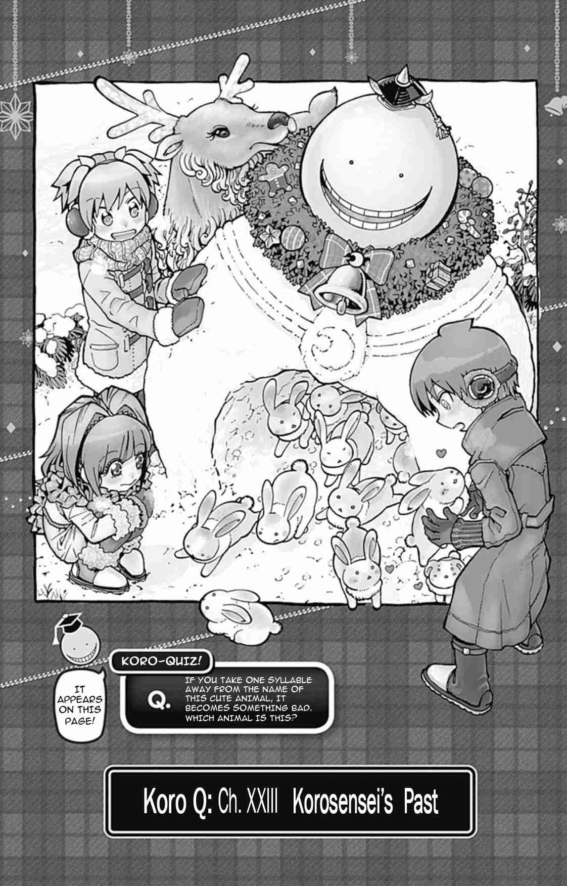 Korosensei Quest! Vol. 4 Ch. 23 Korosensei's Past