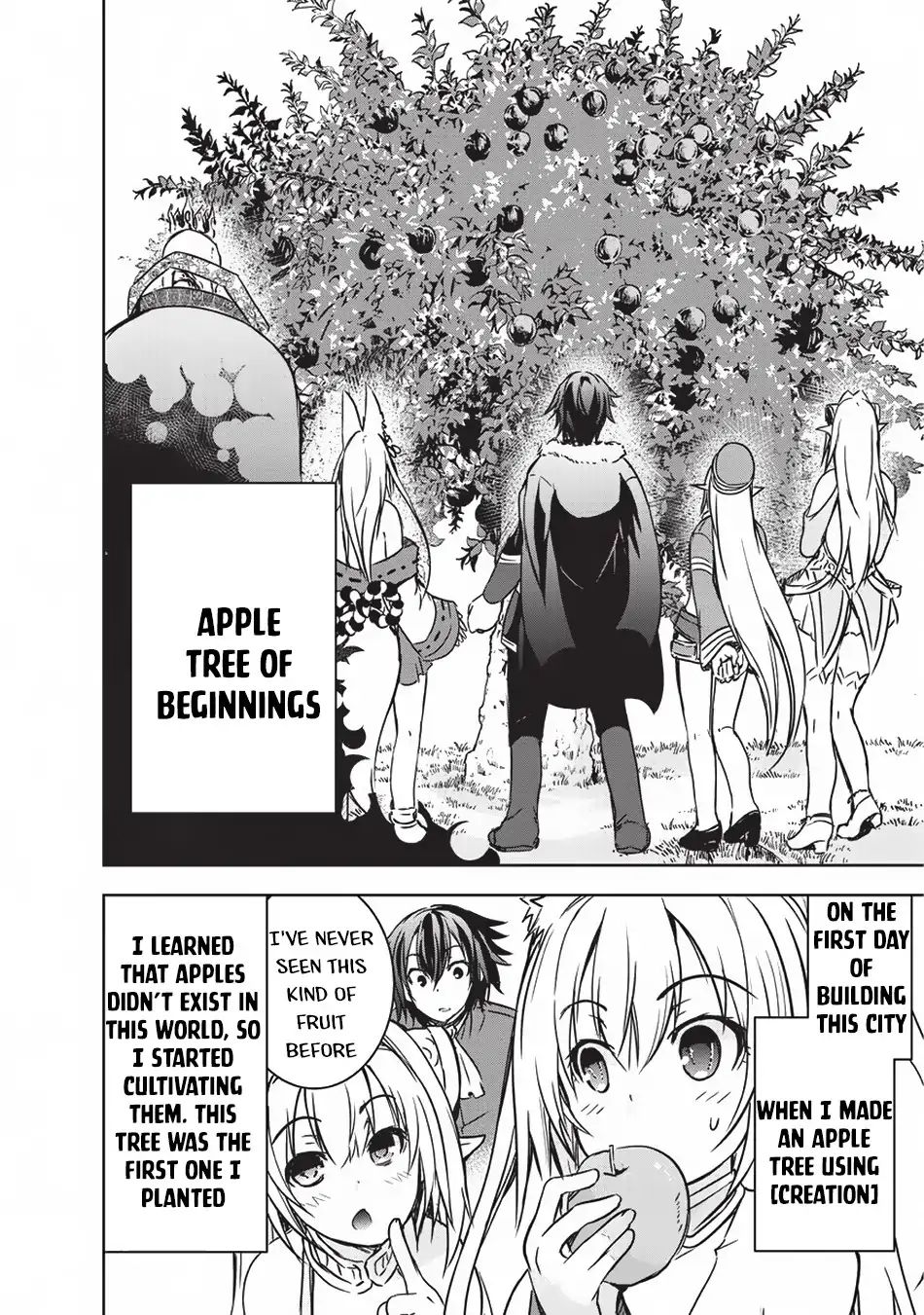 Maou-sama no Machizukuri! ~Saikyou no Dungeon wa Kindai Toshi~ Vol.1 Chapter 13: Oath of The Beginning Apple