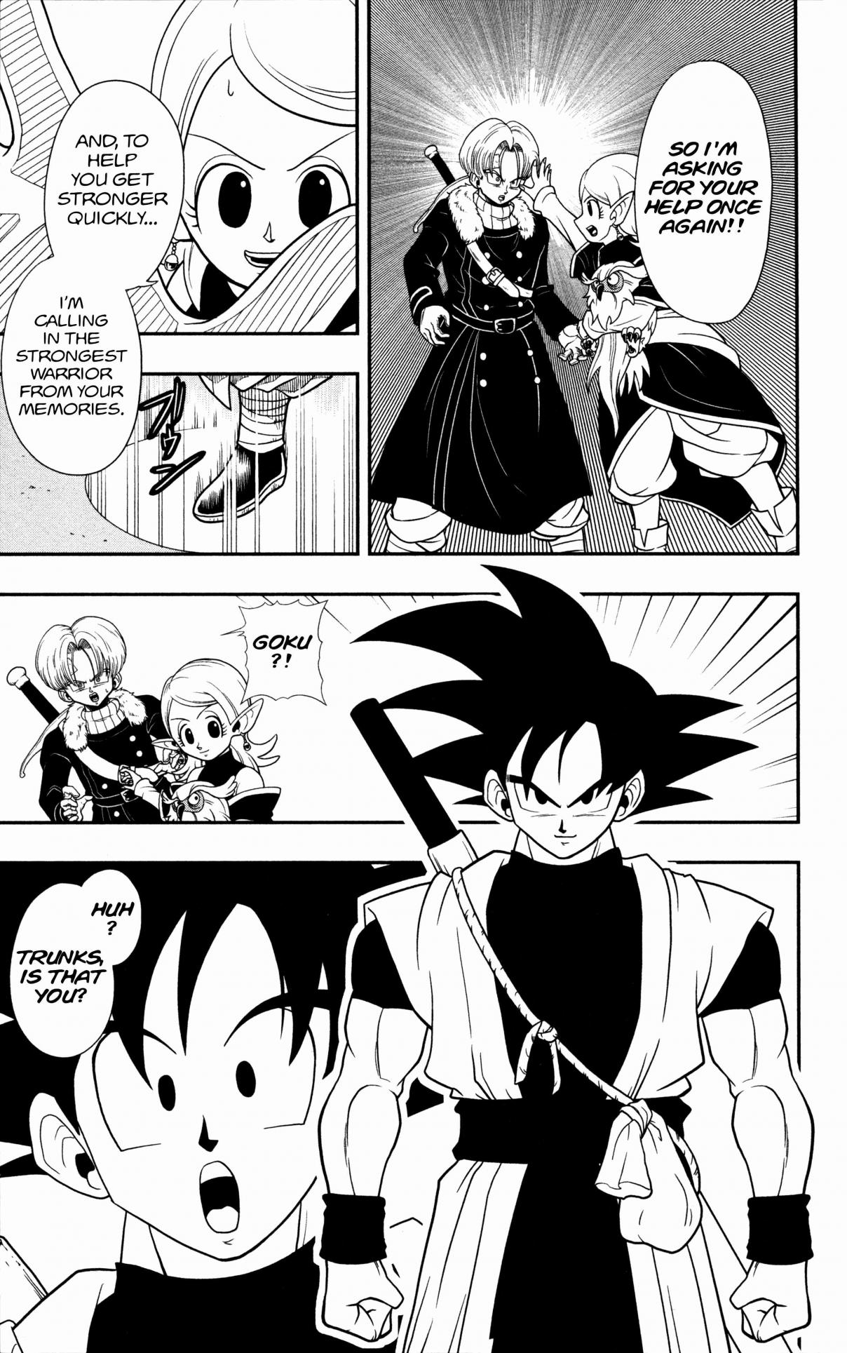 Super Dragon Ball Heroes: Dark Demon Realm Mission! Vol. 1 Ch. 1 Time Patrol, Move Out!