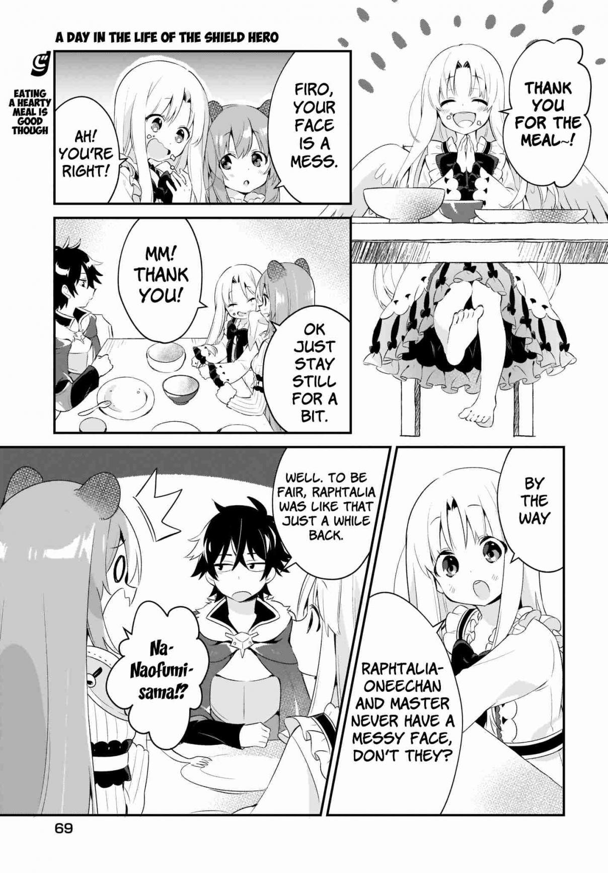 A day in the life of the shield hero Vol. 1 Ch. 2