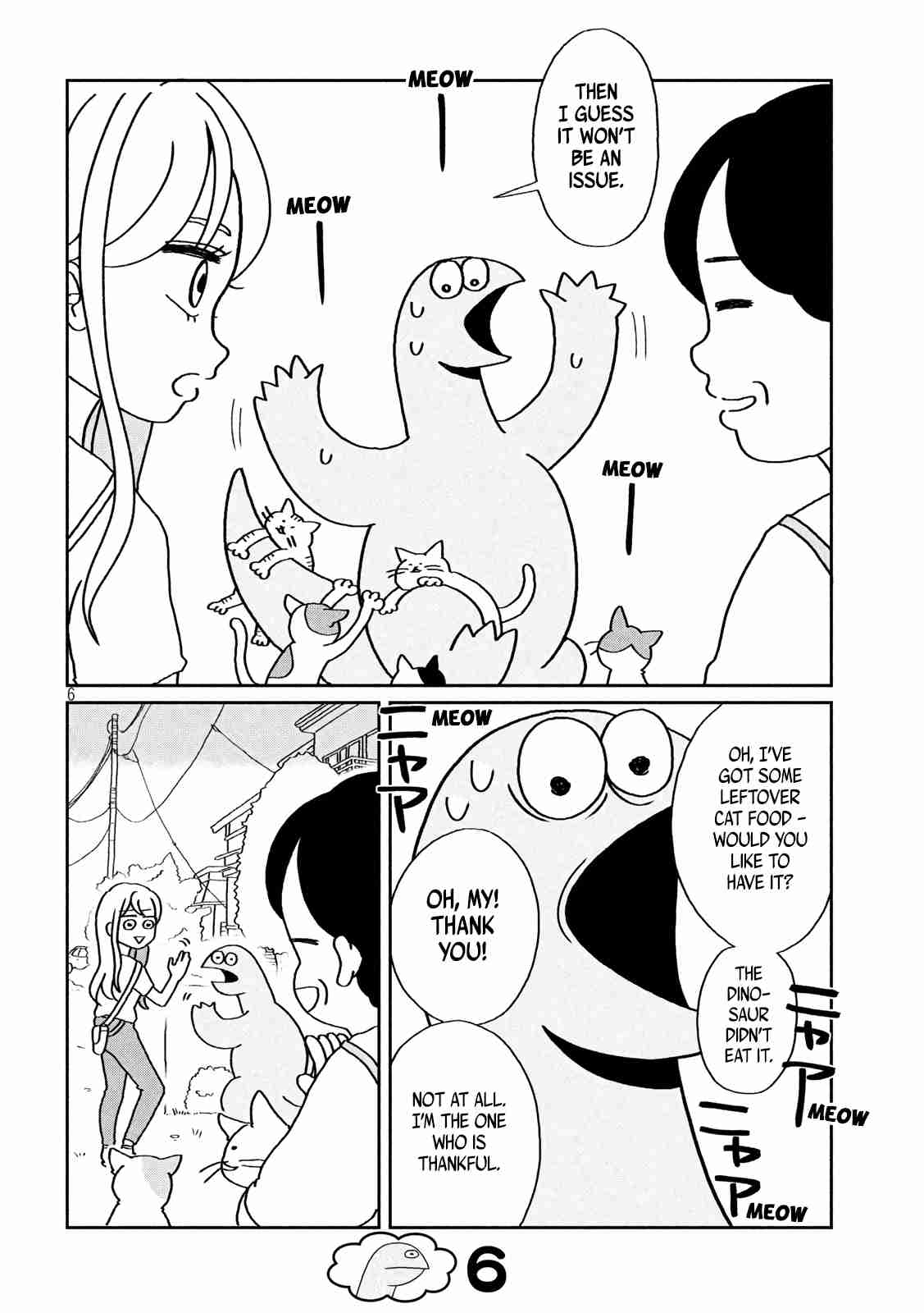 Gyaru and Dinosaur Vol. 1 Ch. 2 There's a Cat