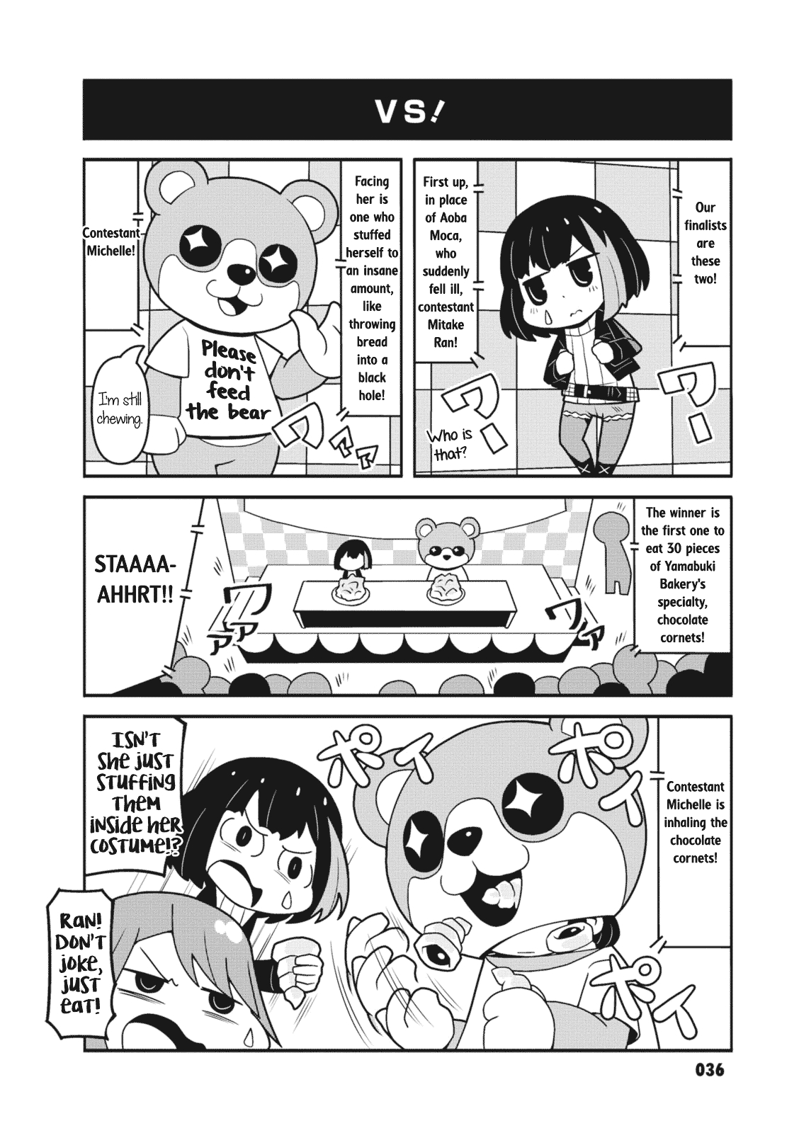 BanG Dream! Garupa☆PICO Comic Anthology Ch. 5 Don't think! Eat.